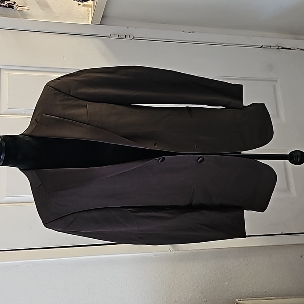Calvin Klein Tuxedo Jacket Size 38L Tote F/11